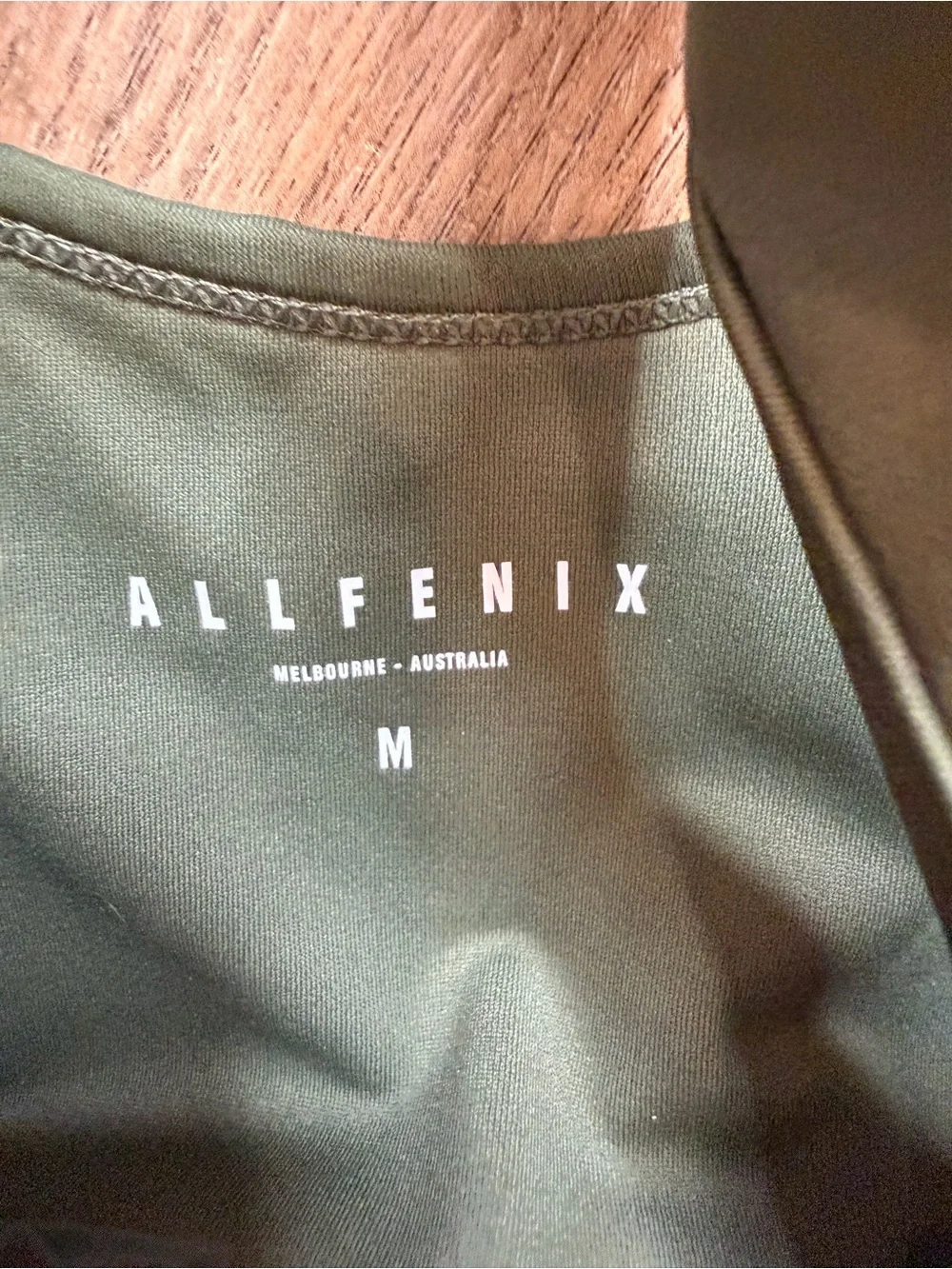ALLFENIX Rise Contour Padded Sports Bra (Green) Size Medium